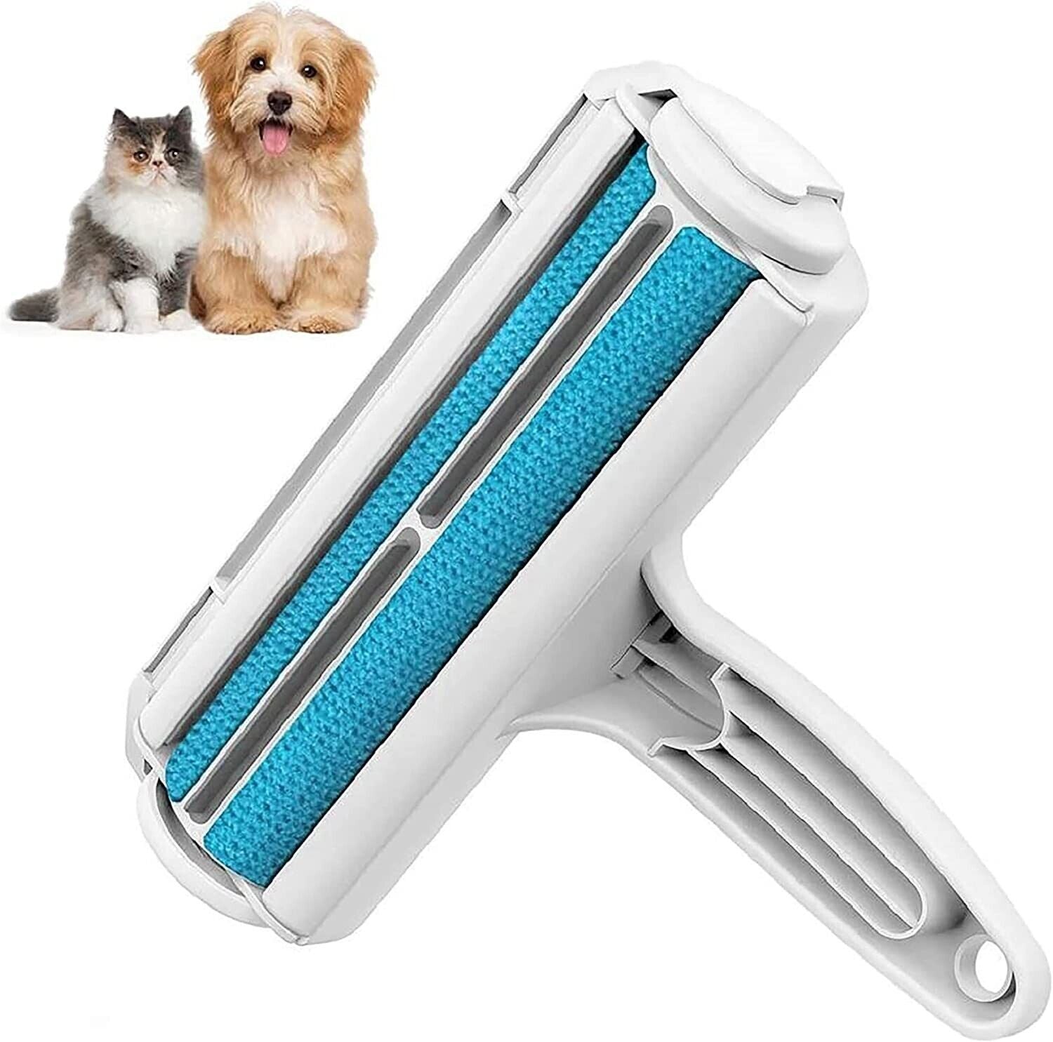 Reusable Pet Hair Remover Roller for Dogs Cats, Animal Hair Removal Brush