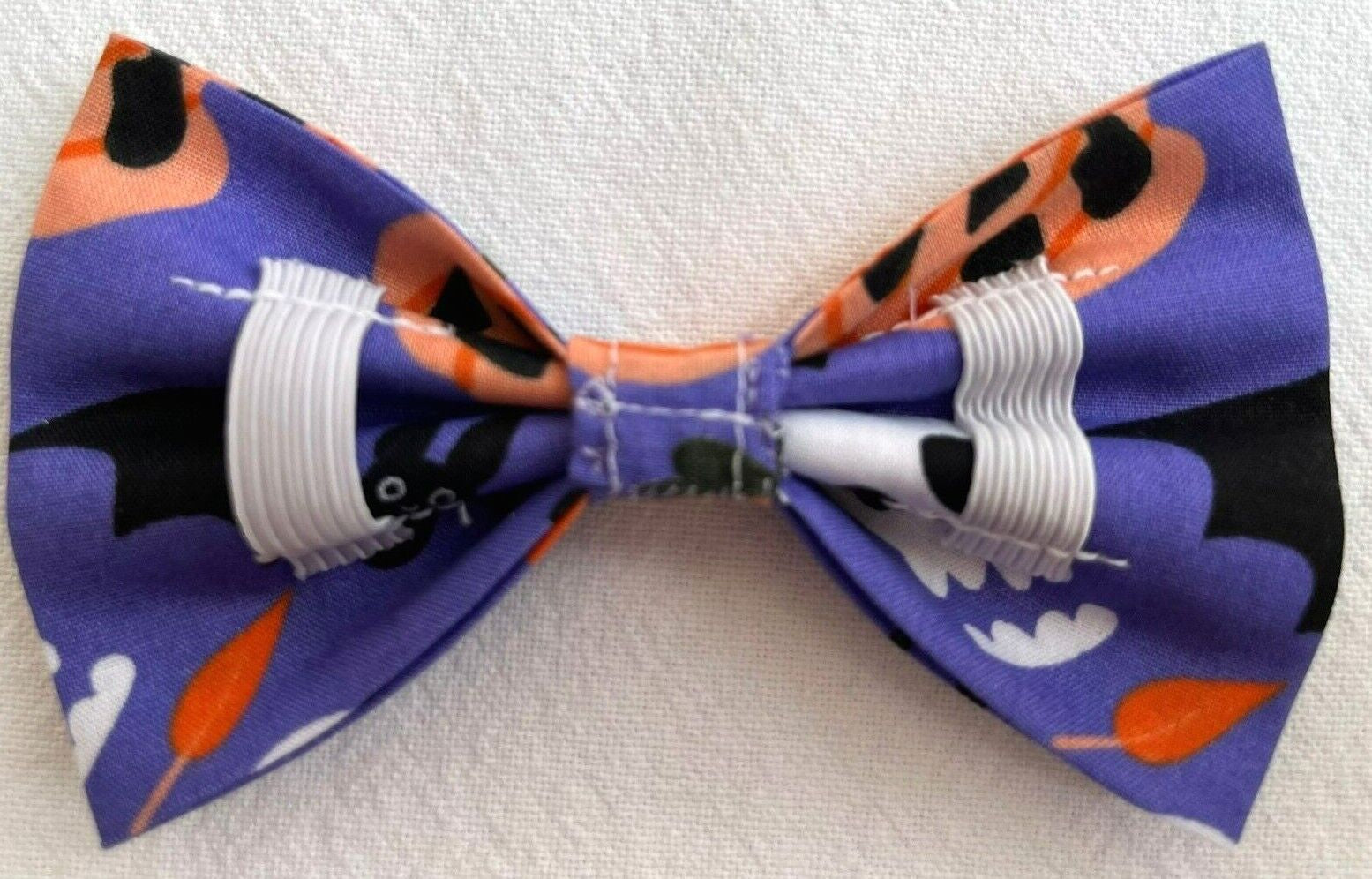 Halloween Dog Collar Accessories Bows & Bandanas Handmade in UK. Multi Sizes