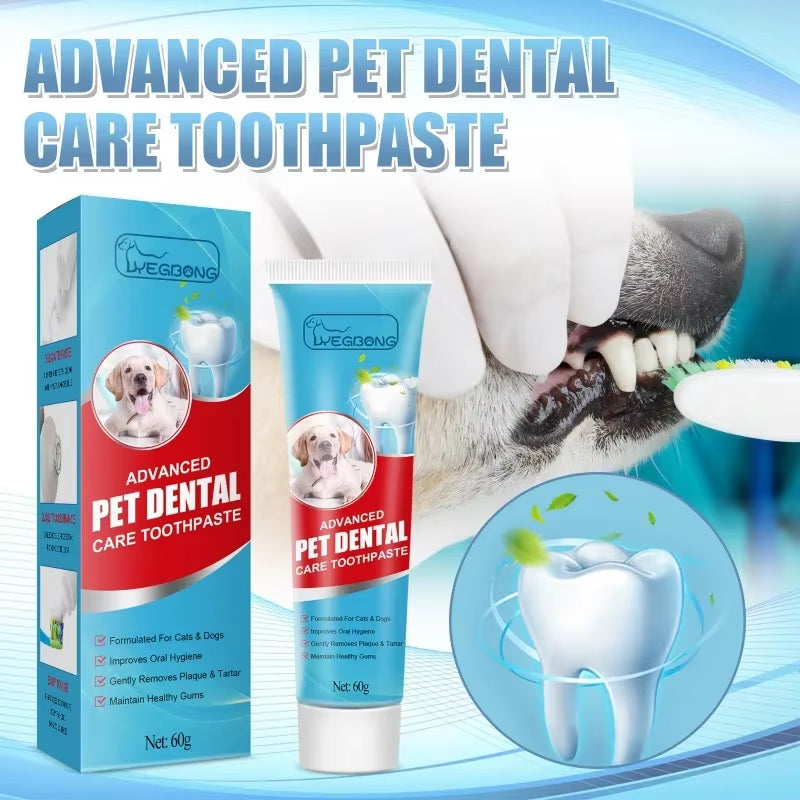 Cats Dogs Cleaning Products Pet Toothpaste Pet Oral Gum Care Cleaning Toothpaste Prevent Teeth Calculus Cats Edible Toothpaste