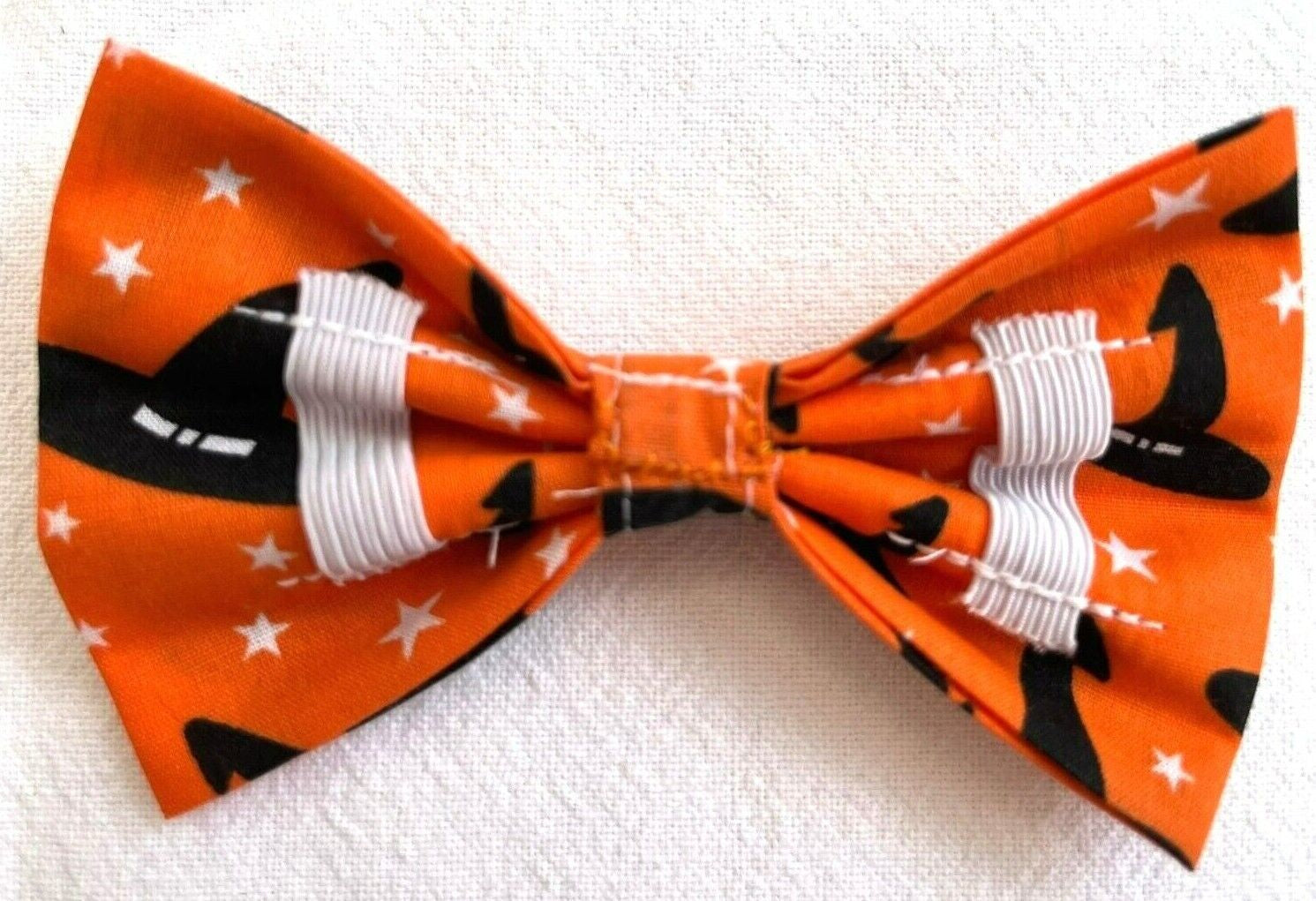 Halloween Dog Collar Accessories Bows & Bandanas Handmade in UK. Multi Sizes