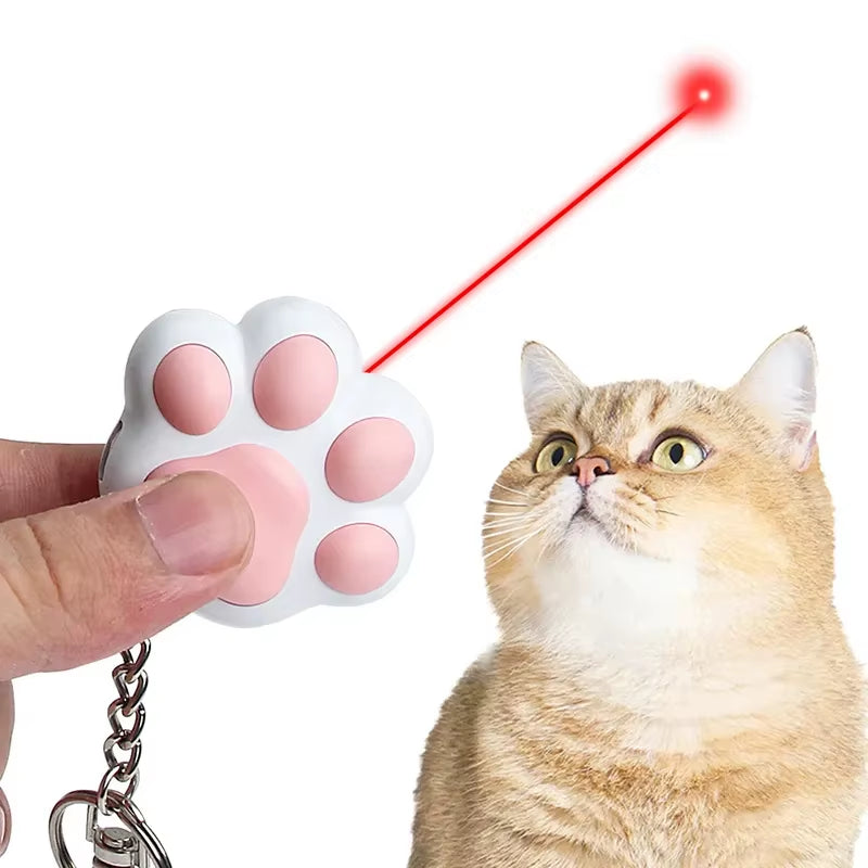 Pet Cat Toys Pet Laser Toy for Cats Interactive Funny Kitten Training Laser Toy Usb Rechargeable Multifunctional Cat Accessories